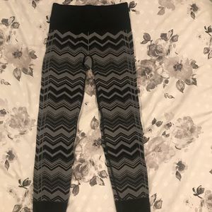 PRICE DROP! Grey and Black Lululemon leggings
